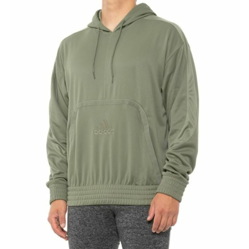 Adidas Mens Cross Up 365 Basketball Hoodie Legacy Green FS0446 Size S